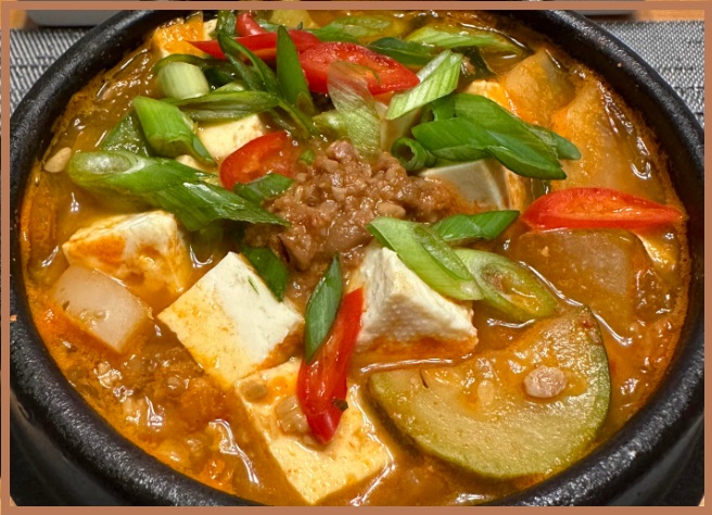 청국장찌개