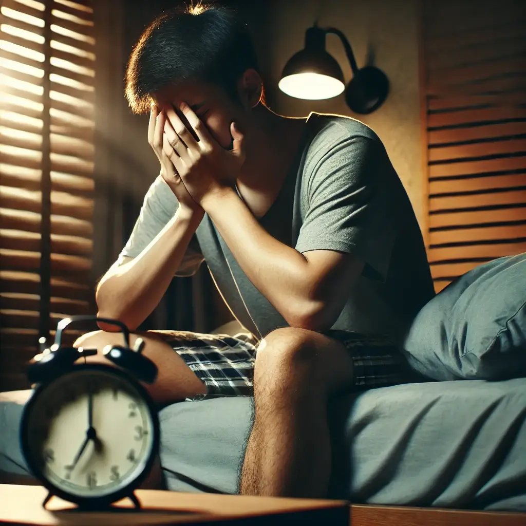 잠을-너무-많이자서-피곤한-남성