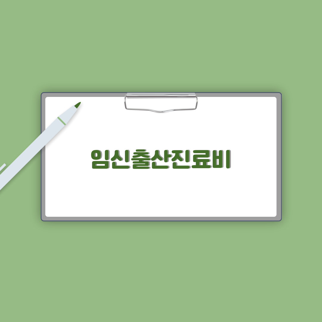 임신출산진료비