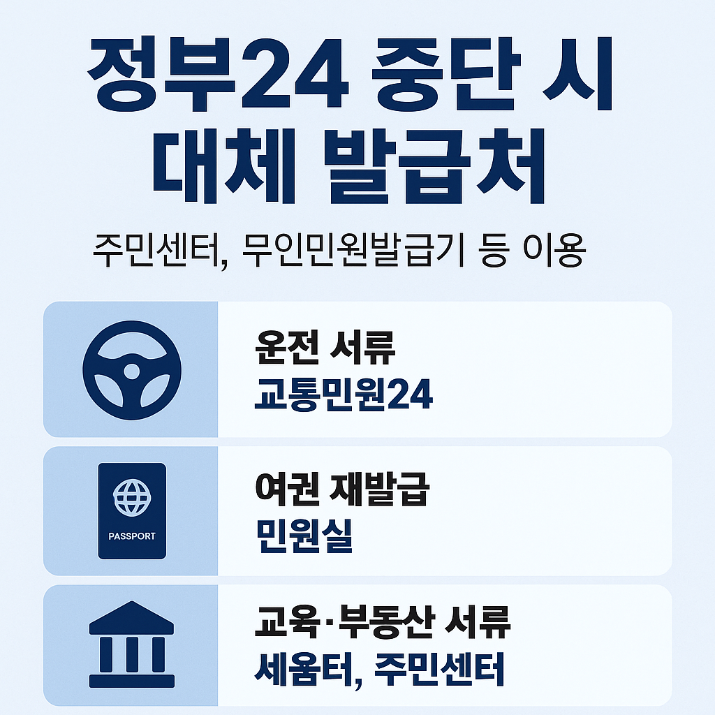 주민등록 등초본 발급 방법 보기