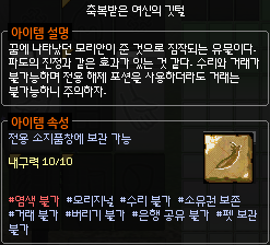 마비노기 여신의 깃털 이미지