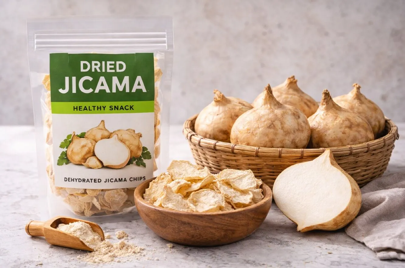 멕시코감자 가루와 차