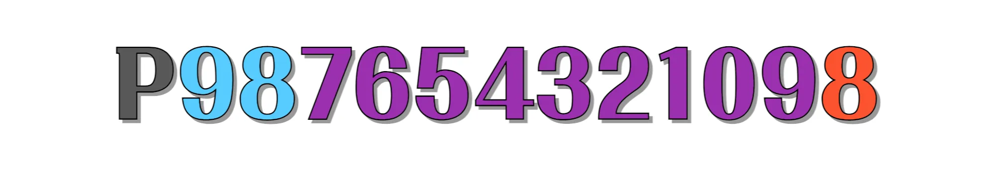 P987654321098-개인통관고유부호-예시