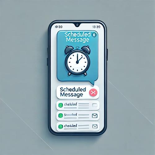 갤럭시 예약 메세지 섬네일