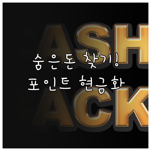 카드 포인트 현금 전환 모두의카드 환..