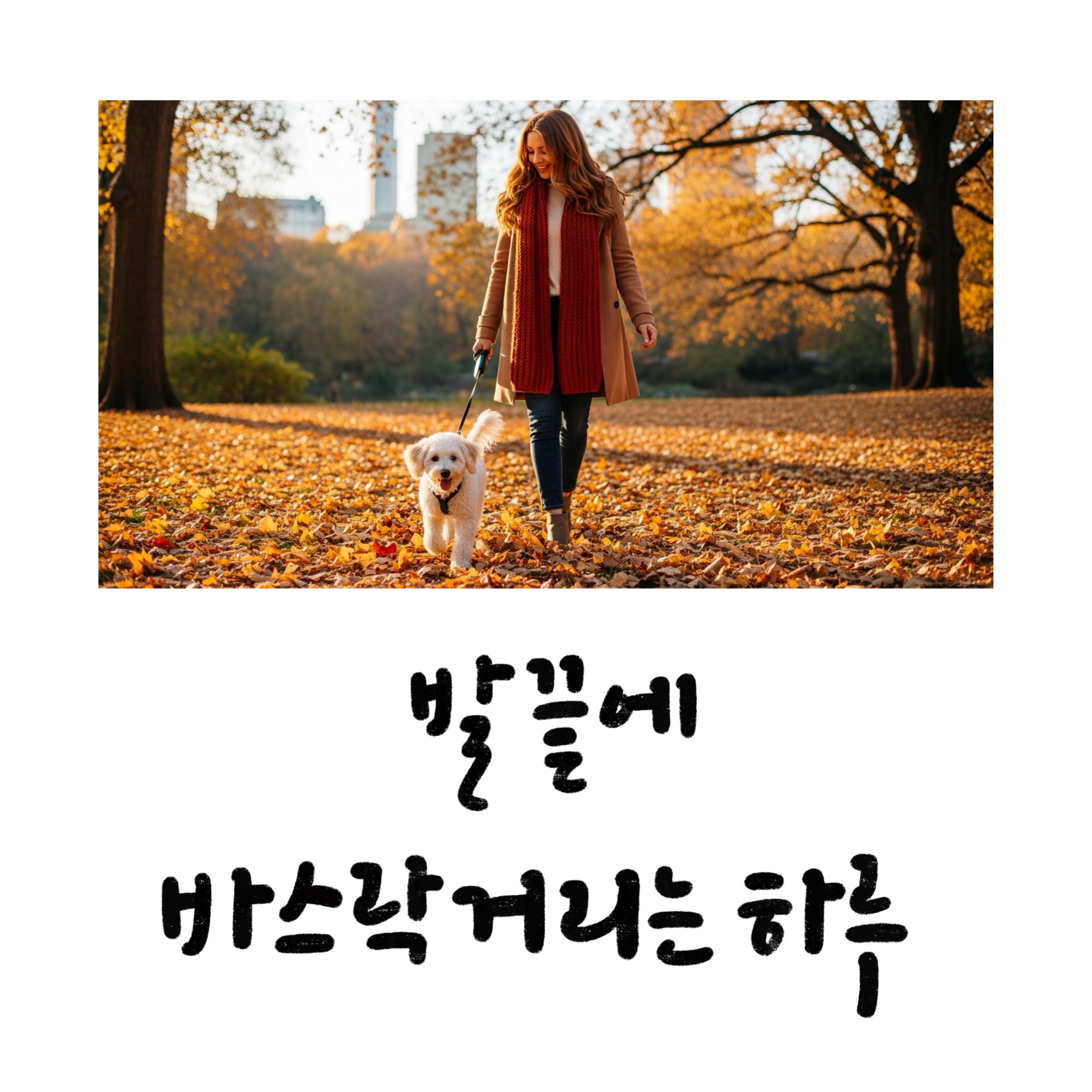 가을 감성 담은 캘리그라피 문구 50