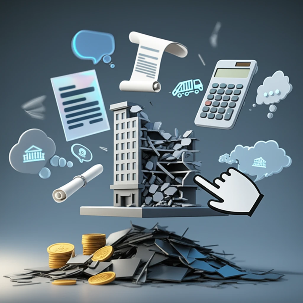 폐건물 철거 비용 결정 요소와 석면 ..