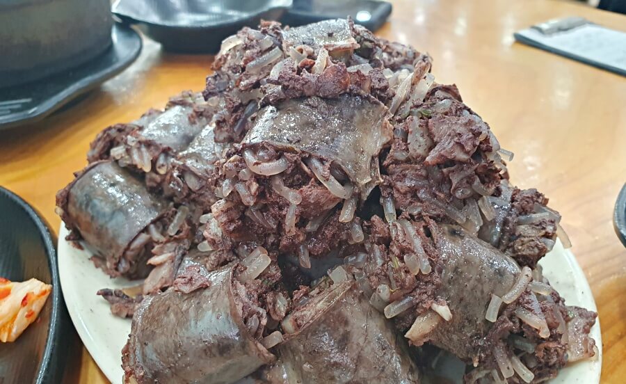 충남집순대_순대접시