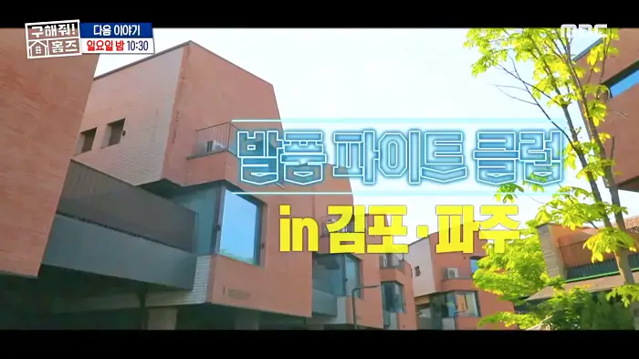 구해줘홈즈 김포 파주 전세 5!6억 최대 7억 반전세 보증금 무관 월세 150 베빠죄 하우스 테라스 가만 안두겠어 잔디까나 운양 파크 하얗드 헤이 바바 매물 소개