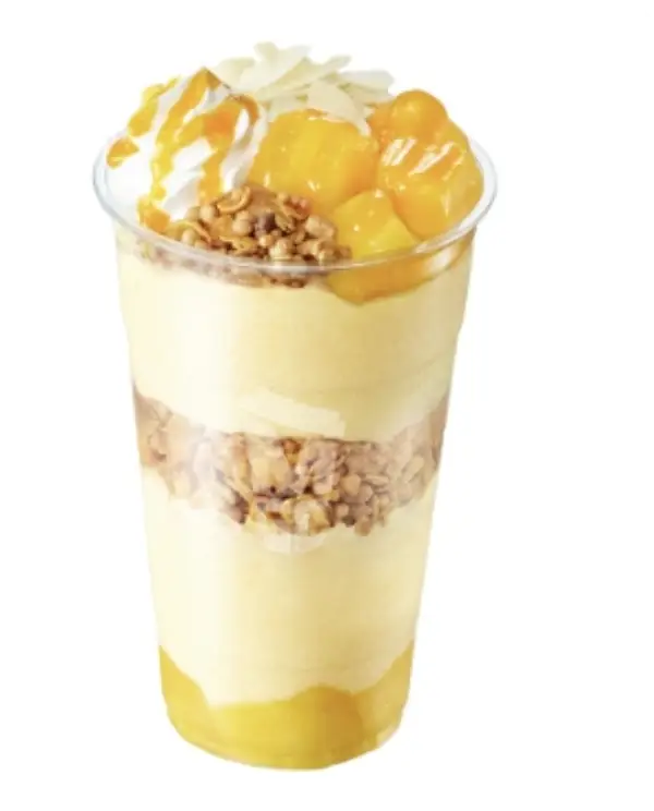 메가커피 팥빙수