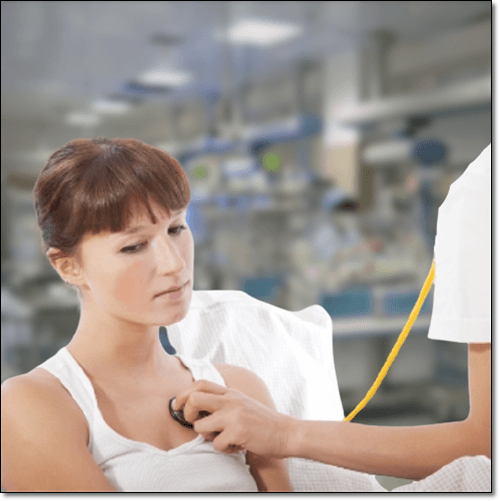 대사 장애가 있는 여성 