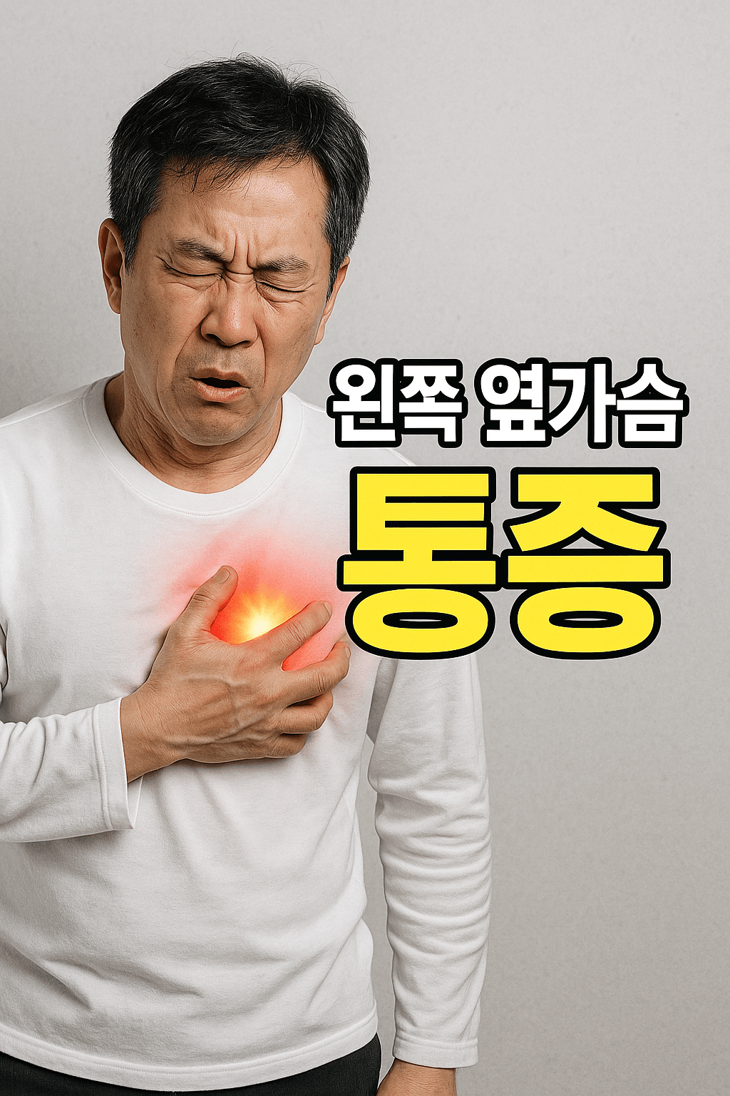 왼쪽 옆가슴 통증