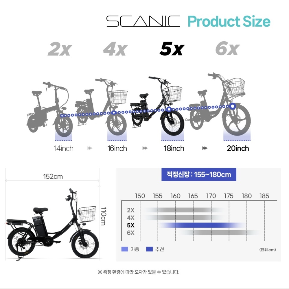 여성 전기자전거 추천 - AU테크 스카닉 5X