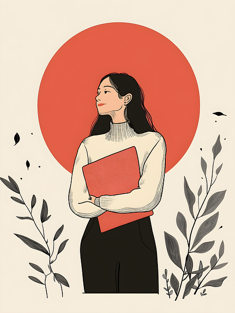 여성 패션 일러스트