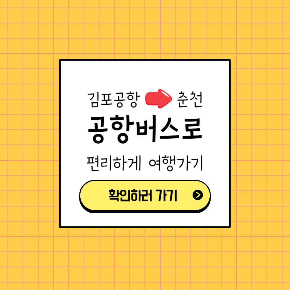 공항버스 춘천
