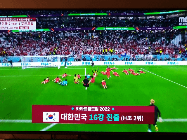 카타르 월드컵 MBC중계 대한민국 16강 진출