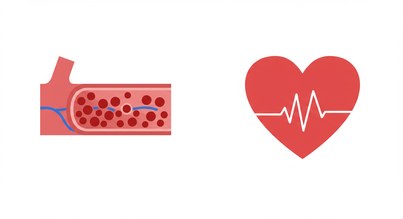 "고지혈증과 고혈압"에 대한 이미지입니다.
