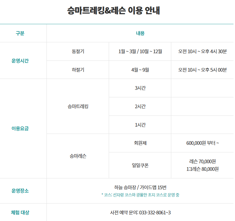 대관령 하늘목장