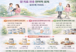 암치료 전후 면역력 회복