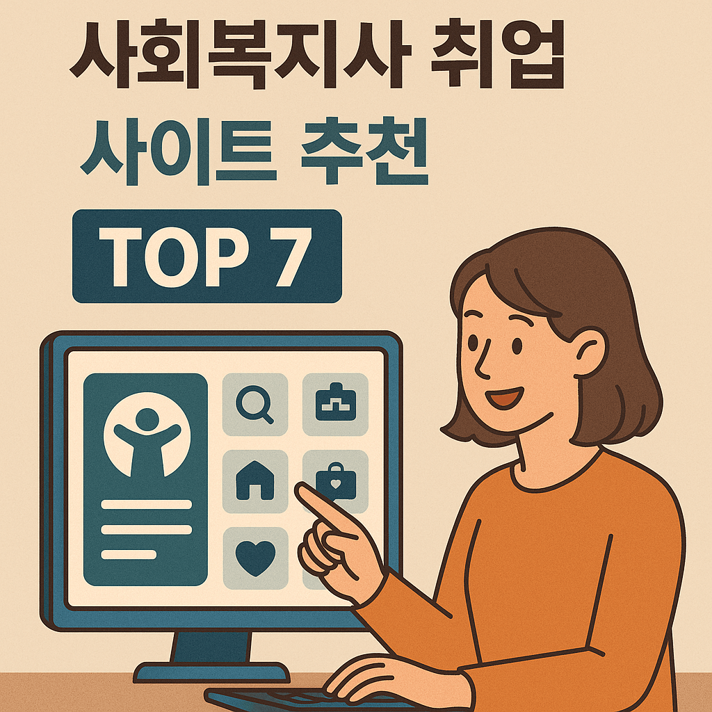 사회복지사 취업 사이트 추천