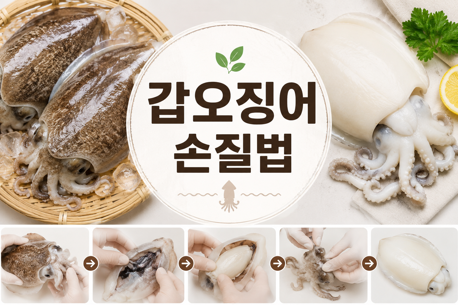 갑오징어 손질법