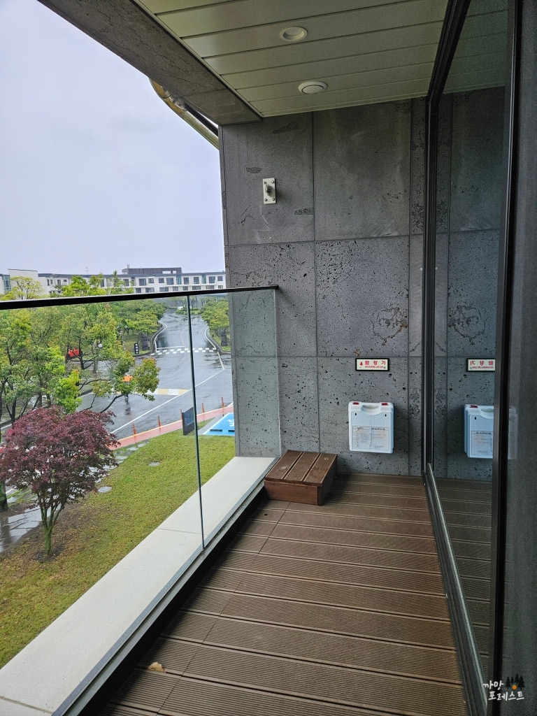 새마을 금고 제주 연수원 테라스