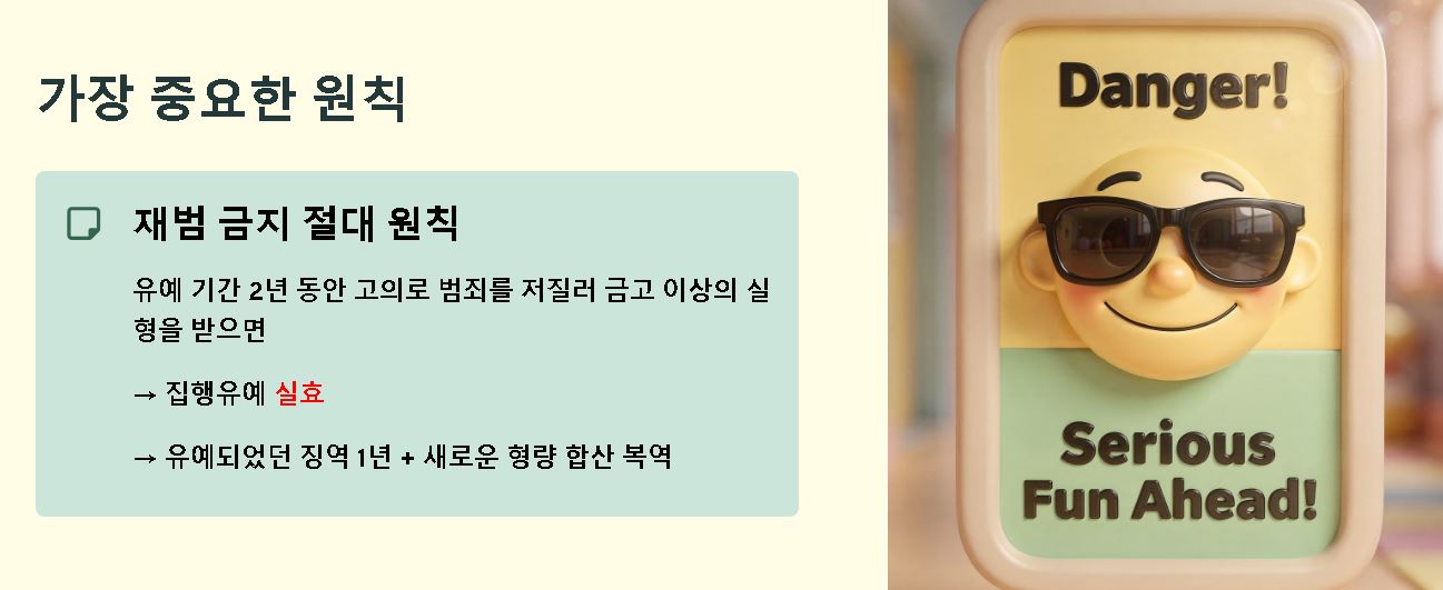 징역1년 집행유예2년이란