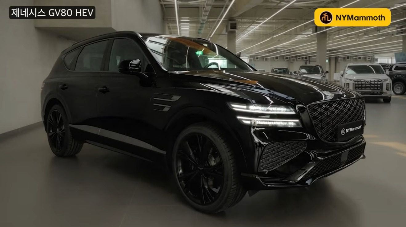제네시스 GV80 하이브리드 예상도 (출처 : 뉴욕맘모스)