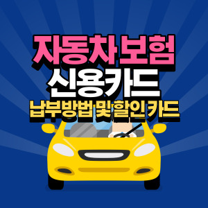 자동차보험-신용-카드-납부-방법-및-할인-카드