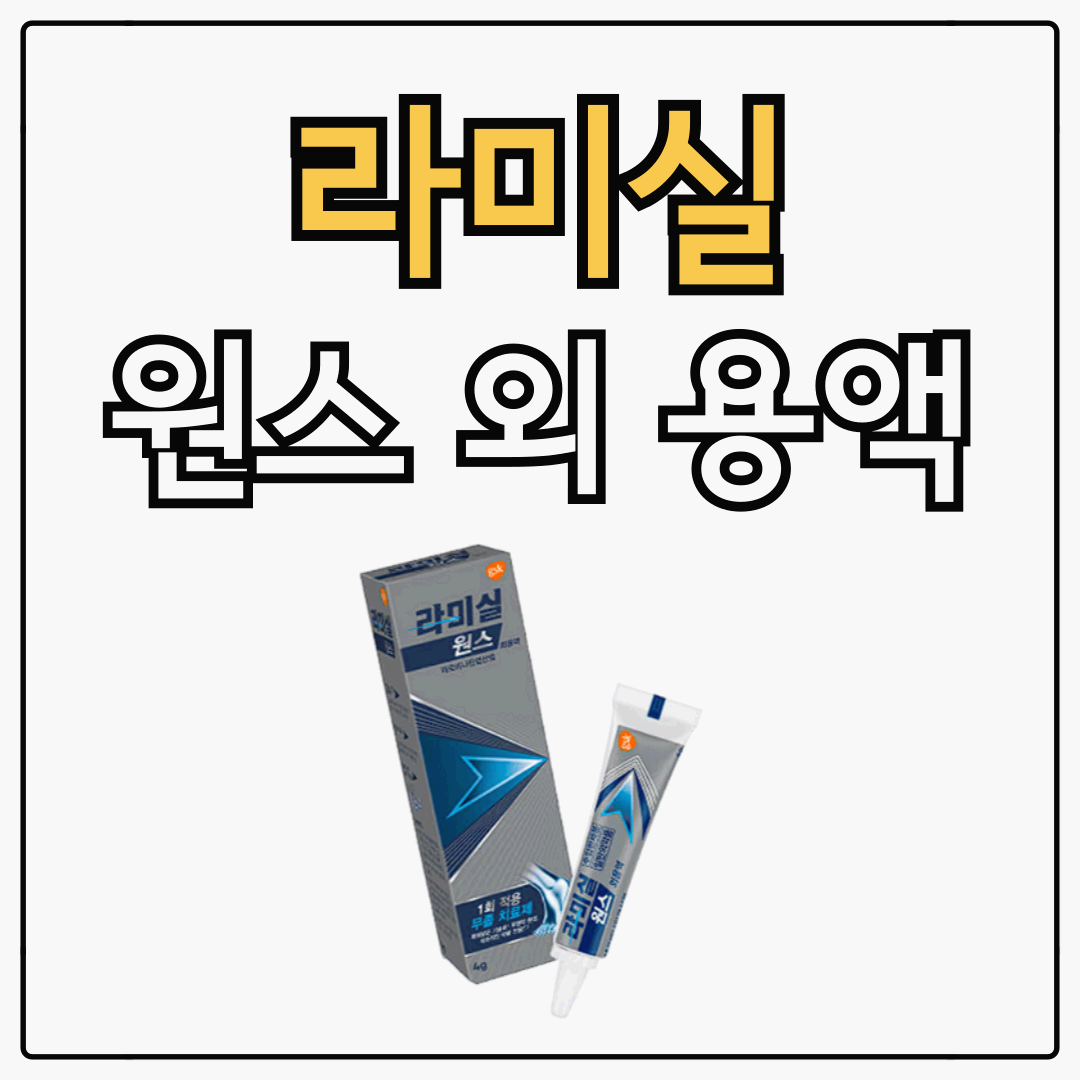 라미실 무좀 약 종류