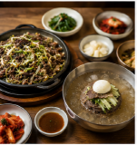 충남 부여 한우파불고기&amp;한우사골물냉면 삼정식당