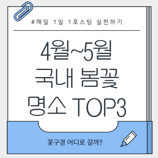 5월 국내 봄꽃 명소 풍경