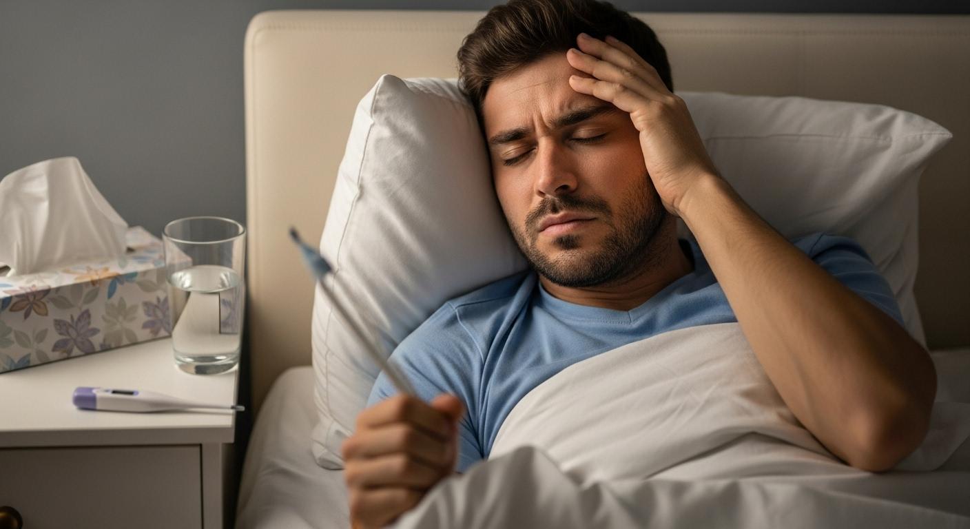 요즘 독감 증상 두통