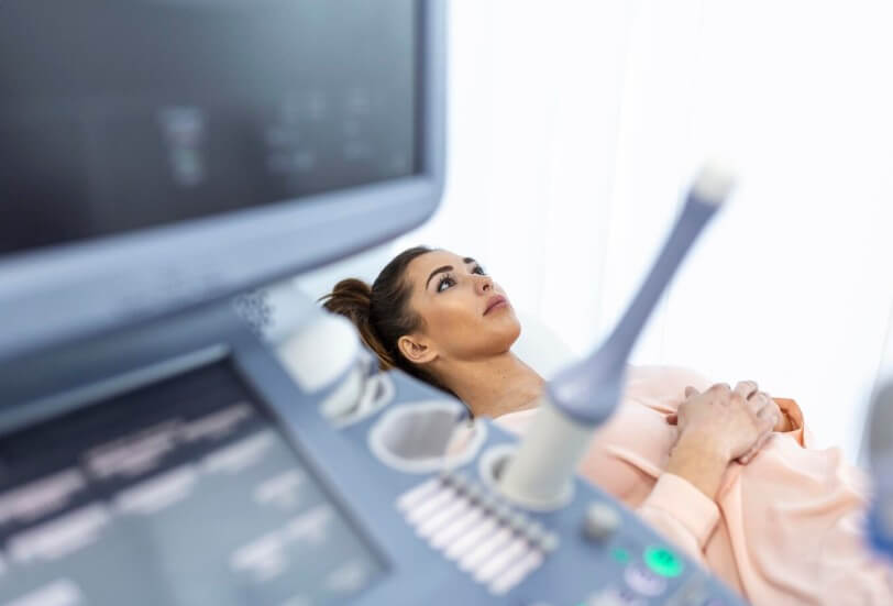 내시경 검사 중인 모습