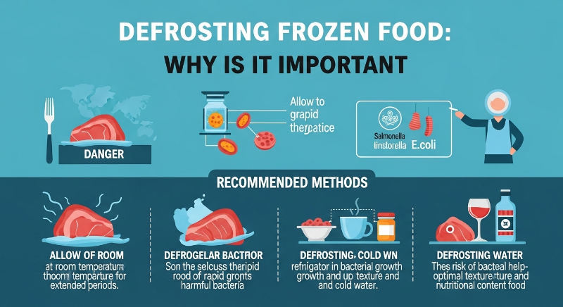 냉동 음식 해동&amp;#44; 왜 중요할까?