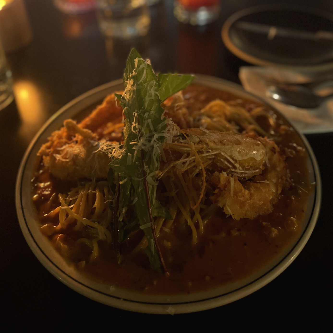 울산 헤이다이닝 타이거 쉬림프 로제 파스타