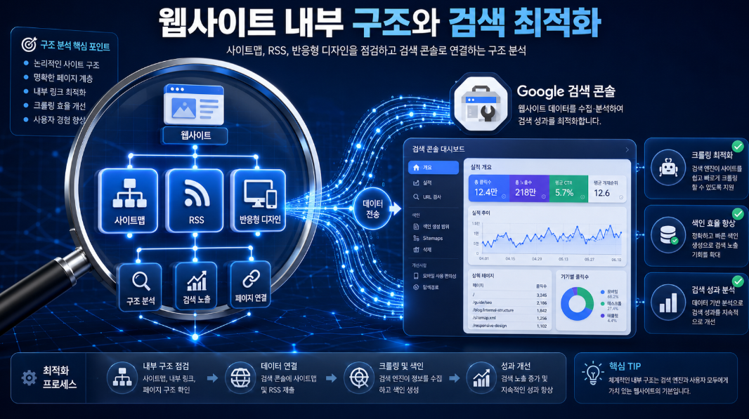 로봇의 체류 시간을 늘리고 전문성을 높이는 블로그 내부 링크 및 카테고리 구조 설계 분석