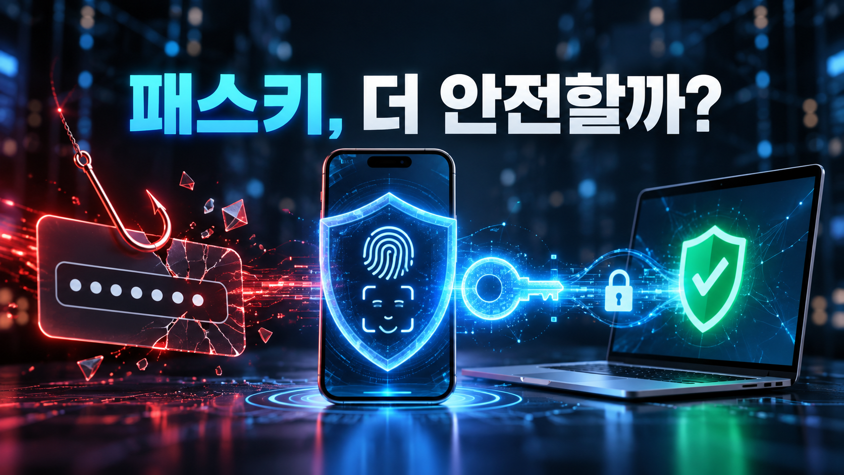 피싱 해킹 100% 차단! 차세대 패스키(Passkey) 원리와 스마트폰 분실 대처법