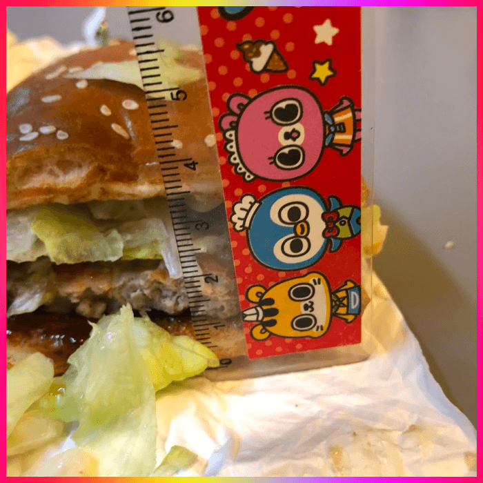 골드버거 사이즈