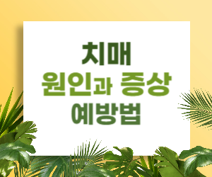 치매의 원인과 초기증상, 알아두면 도움이 되는 정보