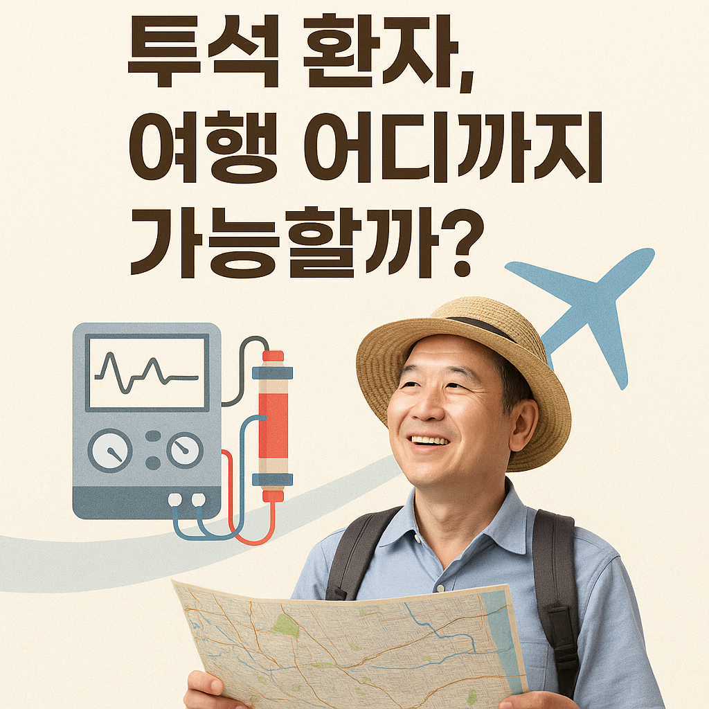 투석환자, 여행 어디까지 가능할까?