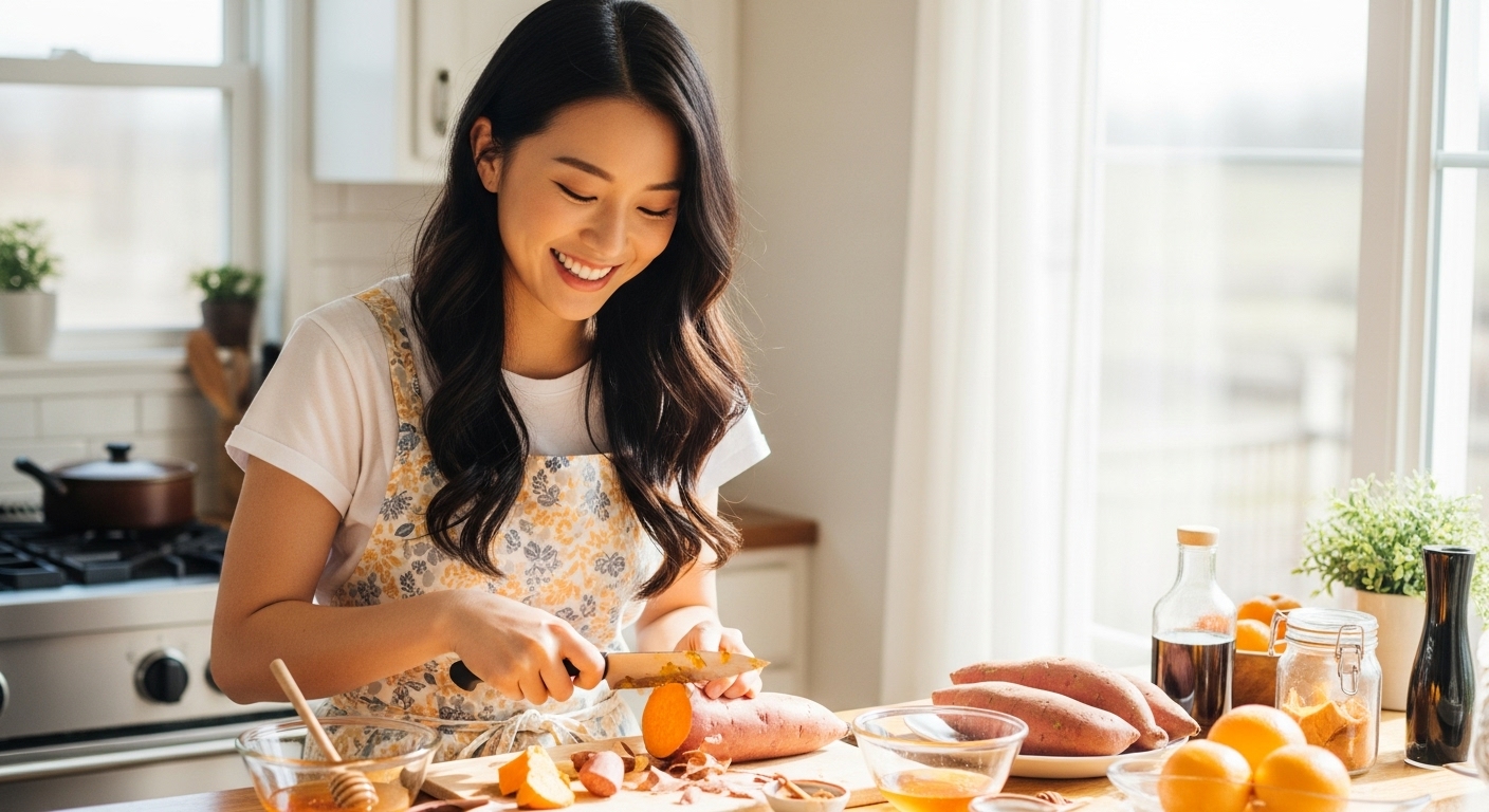 8월 제철음식 고구마