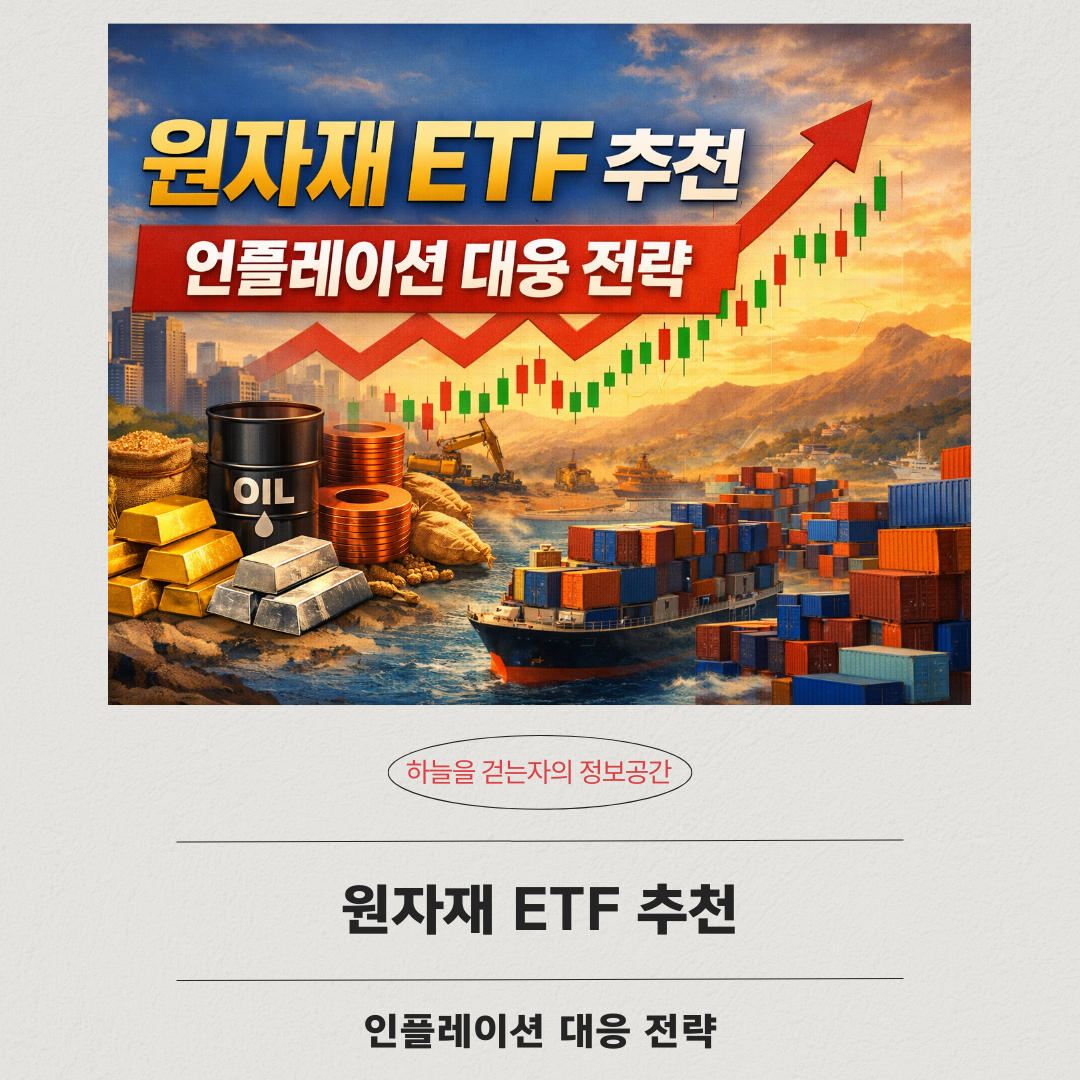 원자재 ETF 추천, 인플레이션 대응 전략