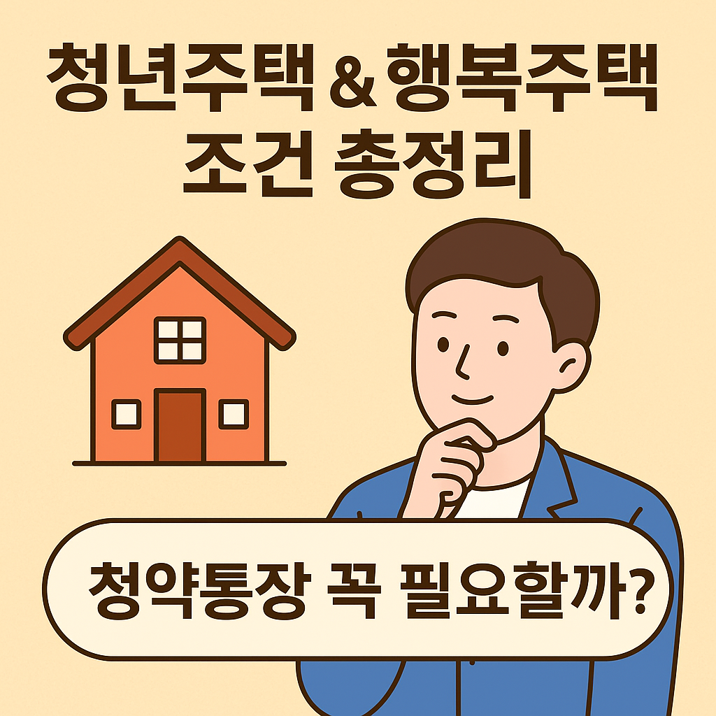 청년주택·행복주택 신청하기