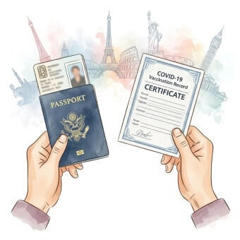 자녀 예방접종증명서