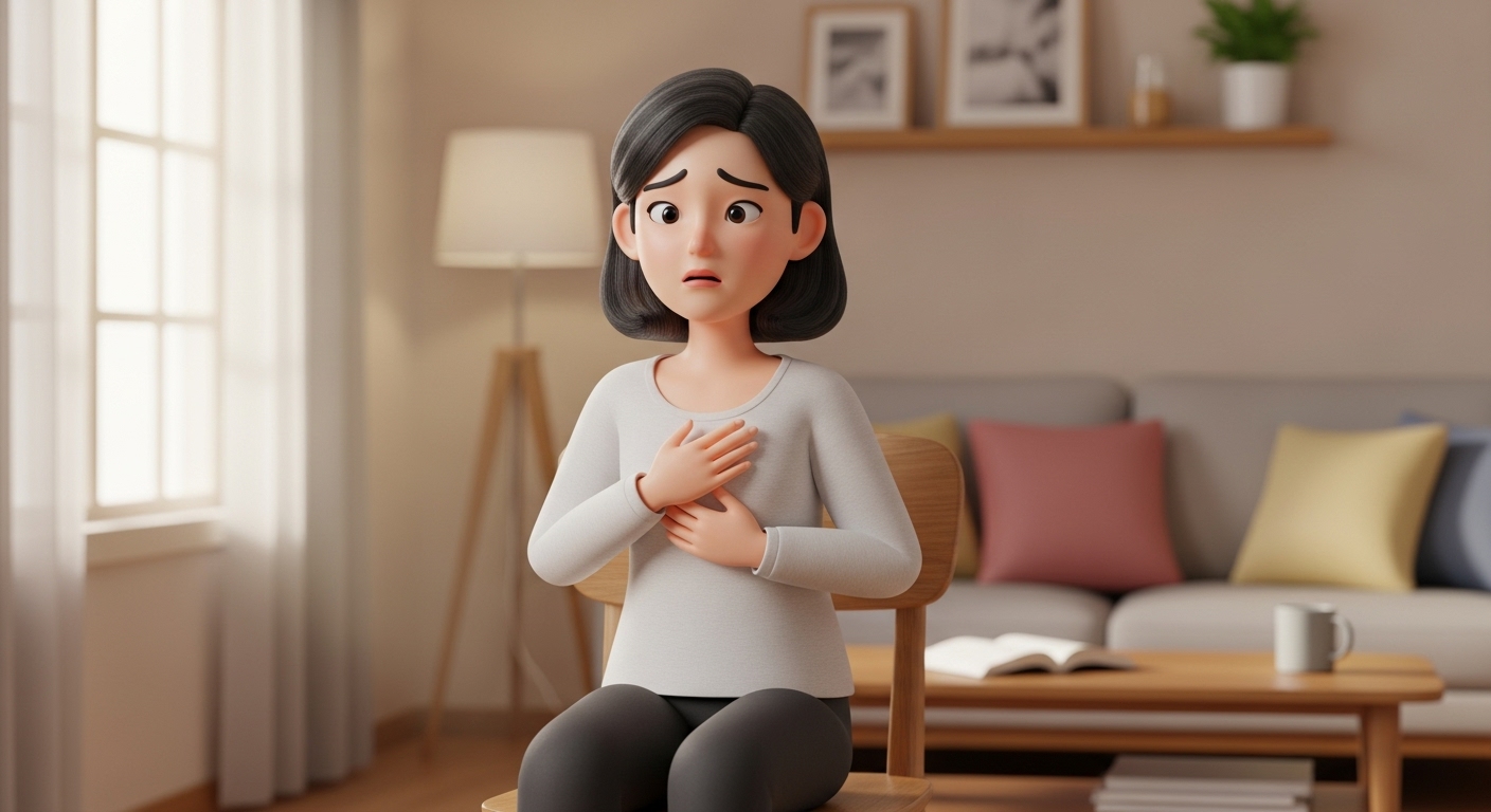 당장 심장이 뛸 때 해야 할 응급 대처법