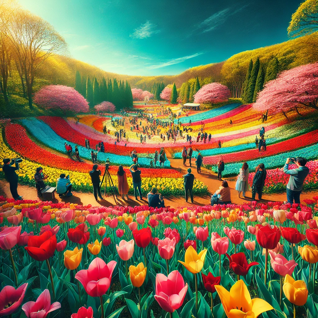 하늘빛수목원 튤립축제 이미지12