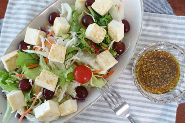두부 샐러드 사진