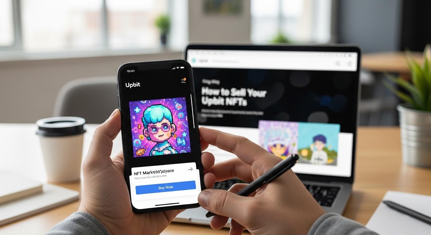 업비트 nft 판매방법