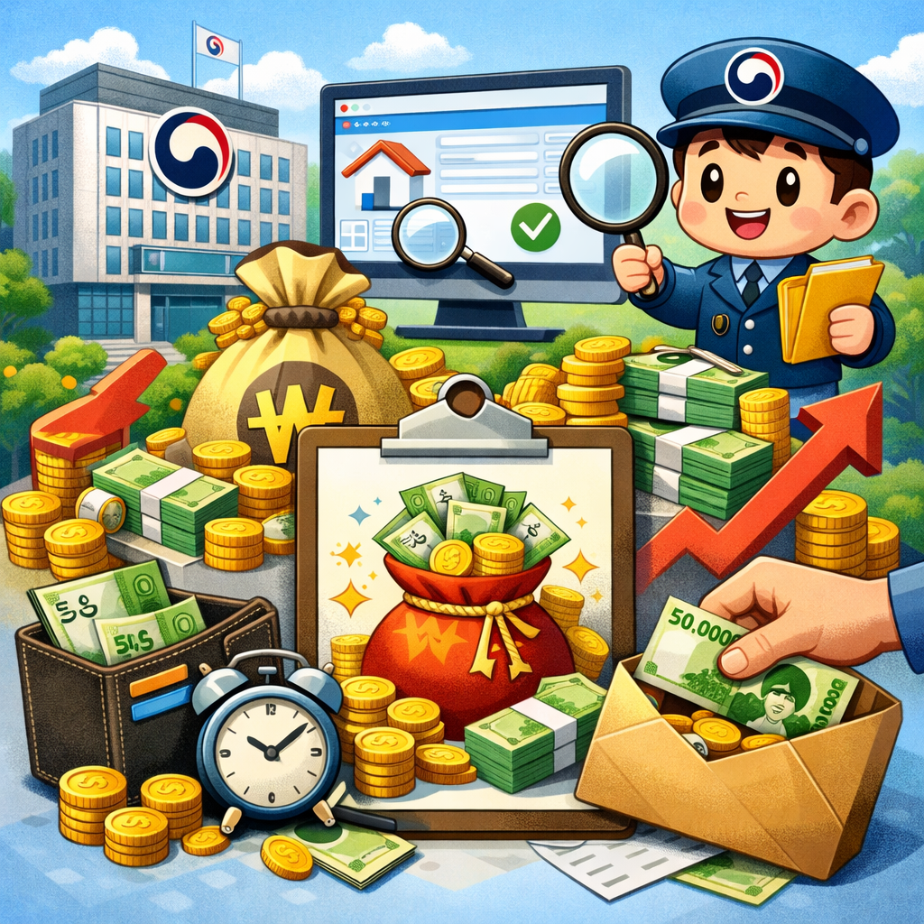 국세청 홈택스 환급금 조회 방법 총정리|숨은 세금 돌려받는 법 관련 사진